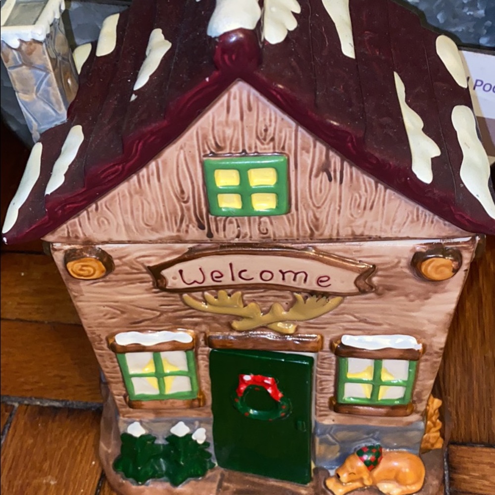 Christmas cookie jar
